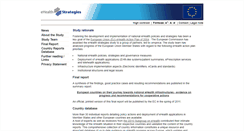 Desktop Screenshot of ehealth-strategies.eu